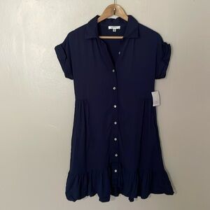 NWT Daily Thread Navy Dress. Size XS